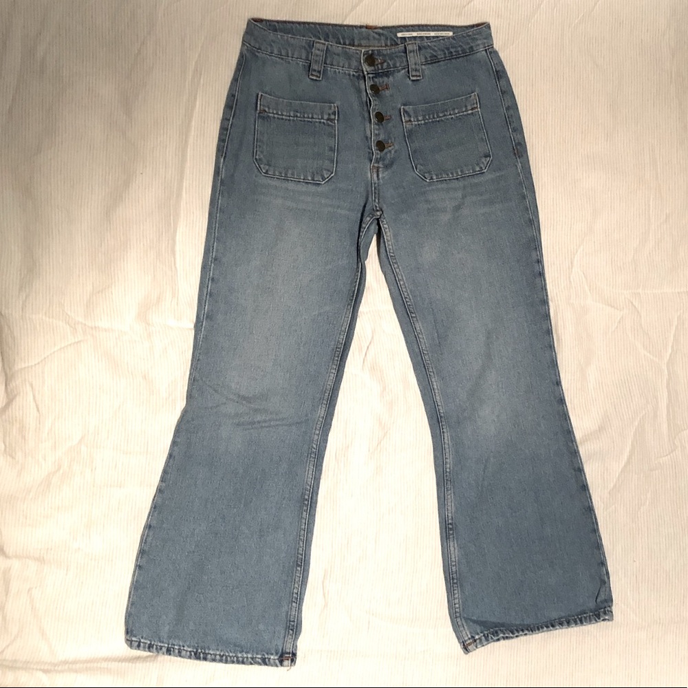 70s style Zara jeans